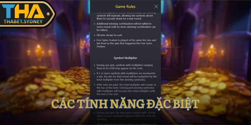 Vận May Của Ngài Kho Báu – Game Nổ Hũ Rực Rỡ, Thắng Cực Đã 3 Các tính năng đặc biệt trong game Vận May Của Ngài Kho Báu