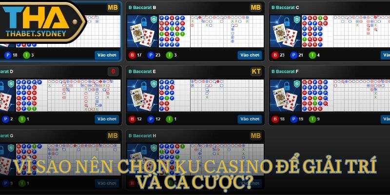 KU Casino – Cổng Game Cá Cược Đỉnh Cao Và Luật Chơi Dễ Hiểu 2 Vì sao nên chọn KU Casino để giải trí và cá cược?