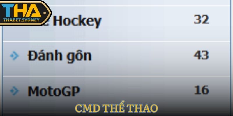 CMD THỂ THAO