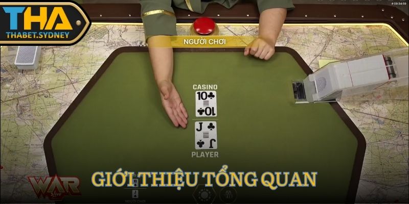 Chiến Tranh Thabet – Game bài Live Casino đơn giản dễ thắng 2 Giới thiệu tổng quan về game bài Chiến Tranh tại Thabet